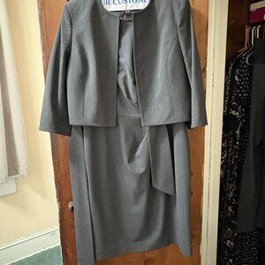 Anne Klein 2-Peice Business Suit Dress with Bolero Blazer